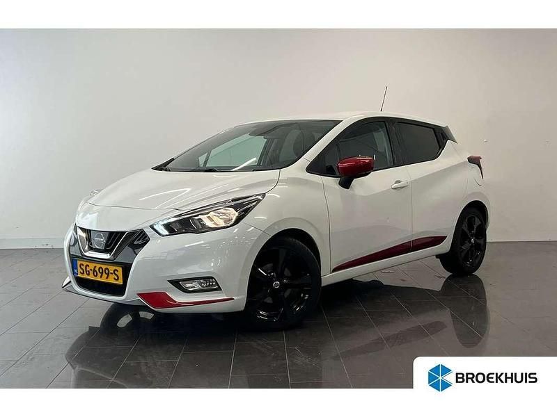 Wit Gebruikt 2018 Nissan Micra N-Connecta Hatchback | € 12.950 (Eerlijke prijs) - Afbeelding 1/4