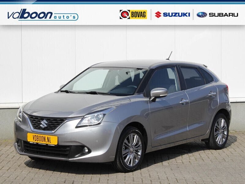 Grijs Gebruikt 2017 Suzuki Baleno Exclusive Hatchback | € 10.290 (Eerlijke prijs) - Afbeelding 1/4