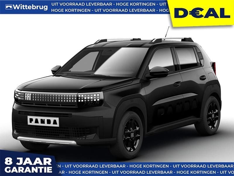 Zwart Nieuw 2025 Fiat Panda Icon SUV | € 25.888 (Eerlijke prijs) - Afbeelding 1/4