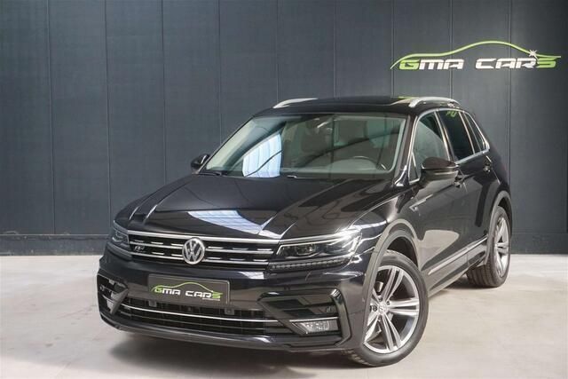 Zwart Gebruikt 2019 VW Tiguan R-line SUV | € 26.999 (Goede deal) - Afbeelding 1/4