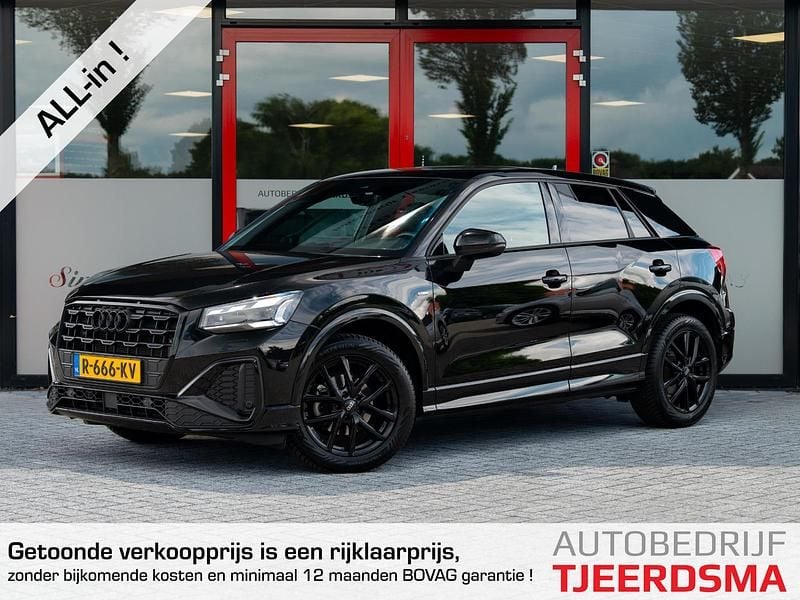 Zwart Gebruikt 2022 Audi Q2 S-Line SUV | € 25.950 (Goede deal) - Afbeelding 1/4