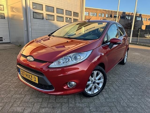Occasion Ford Fiesta Ghia 120 PK (88 kW) 2009 Rood Hatchback