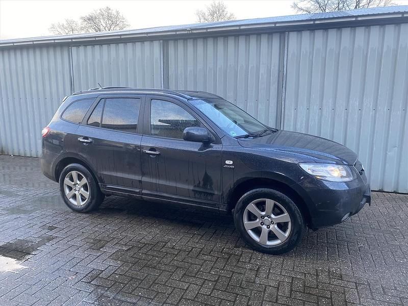Zwart Gebruikt 2009 Hyundai Santa Fe SUV | € 6.250 (Eerlijke prijs) - Afbeelding 1/4