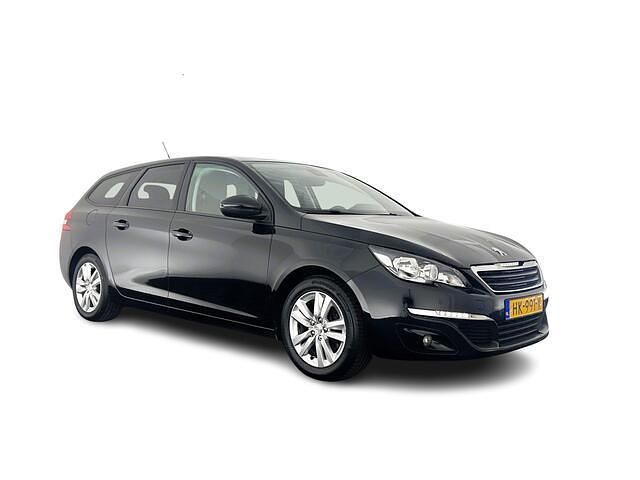 Zwart (metallic) Occasion 2015 Peugeot 308 SW Comfort Stationwagen | € 5.345 (Eerlijke prijs) - Afbeelding 1/4