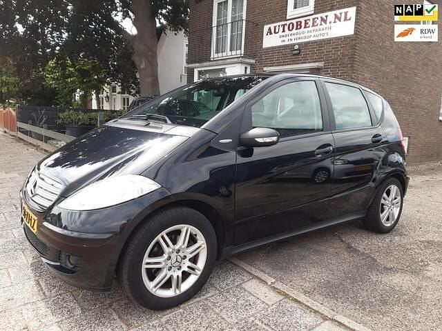 Zwart Gebruikt 2008 Mercedes A170 Edition MPV | € 2.950 (Eerlijke prijs) - Afbeelding 1/4