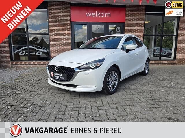 Wit Gebruikt 2020 Mazda 2 Luxury Hatchback | € 14.495 (Eerlijke prijs) - Afbeelding 1/4
