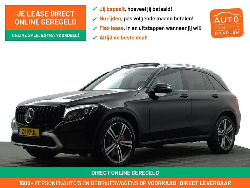 Zwart Gebruikt 2019 Mercedes GLC220 AMG Line Premium Plus SUV | € 34.900 (Eerlijke prijs) - Afbeelding 1/4