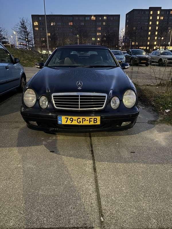 Occasion Mercedes CLK200 Elegance 163 PK (119 kW) 2001 Blauw Cabriolet