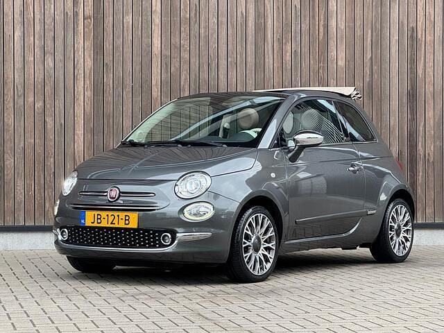 Occasion Fiat 500C Lounge 80 PK (58 kW) 2016 Grijs (metallic) Cabriolet