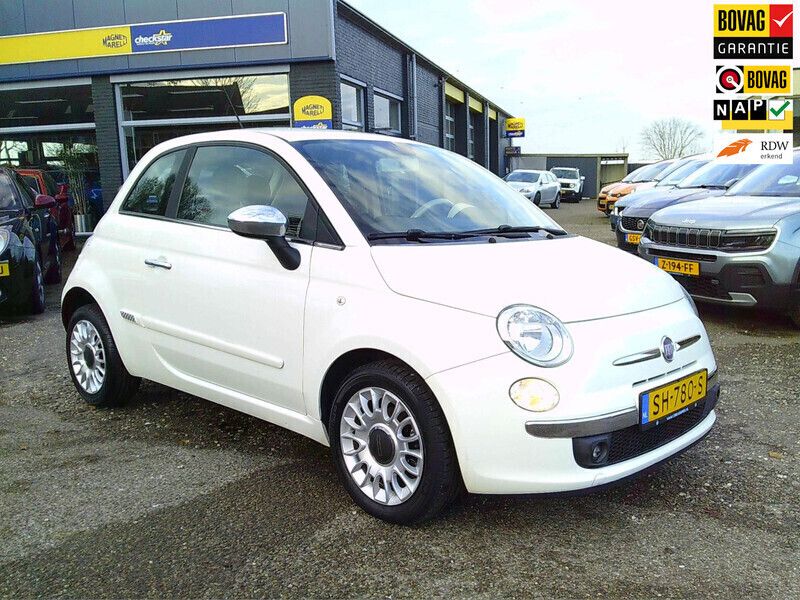 Wit Gebruikt 2018 Fiat 500 Pop Hatchback | € 4.750 (Super prijs) - Afbeelding 1/4