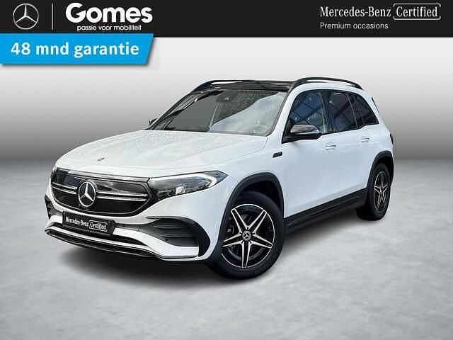 Wit Gebruikt 2022 Mercedes EQB300 AMG line SUV | € 36.950 (Eerlijke prijs) - Afbeelding 1/4