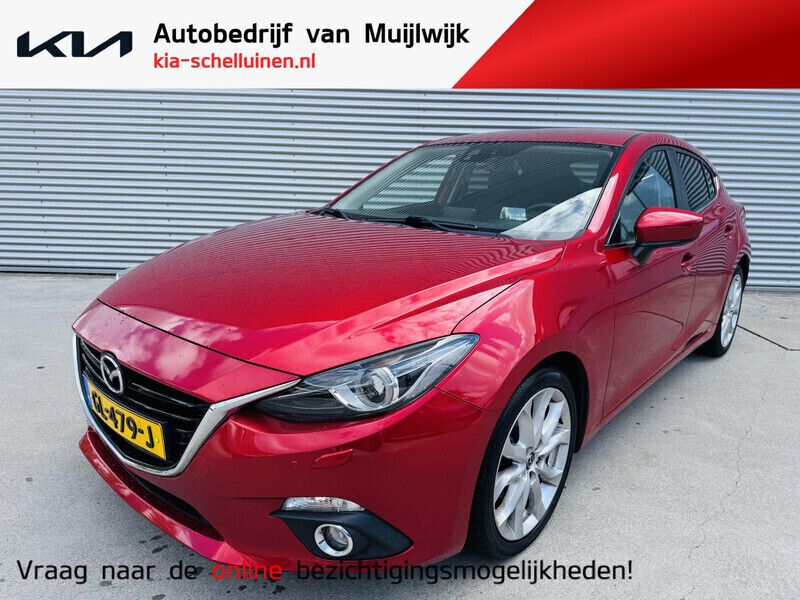 Rood Gebruikt 2015 Mazda 3 Hatchback | € 11.250 (Eerlijke prijs) - Afbeelding 1/4