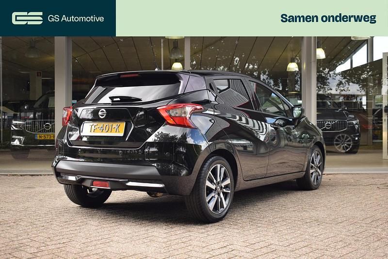 Occasion Nissan Micra N-Connecta 2018 Zwart Hatchback