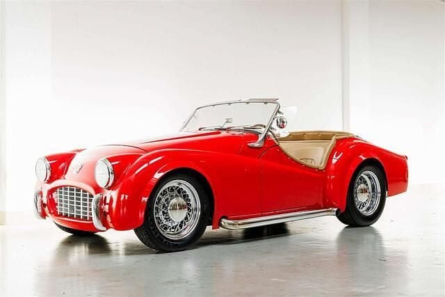 Occasion Triumph TR3 1957 Rood Cabriolet