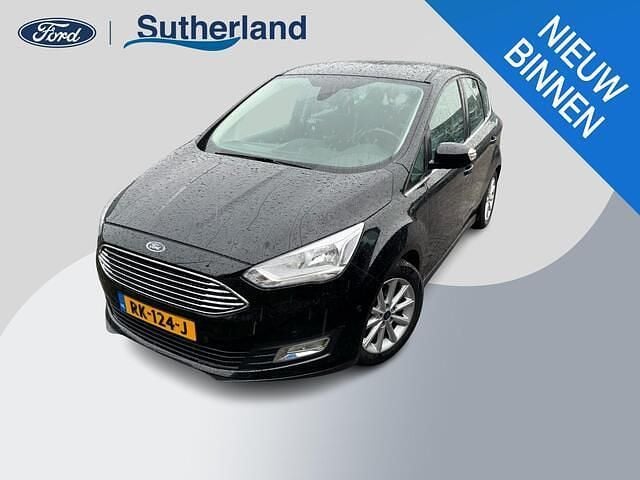 Zwart Gebruikt 2017 Ford C-MAX Titanium MPV | € 14.650 (Eerlijke prijs) - Afbeelding 1/4
