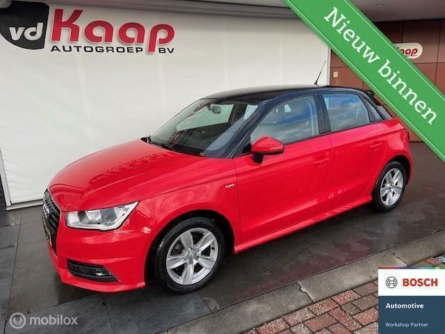 Rood Occasion 2016 Audi A1 Sportback S-Line Hatchback | € 14.950 (Eerlijke prijs) - Afbeelding 1/4