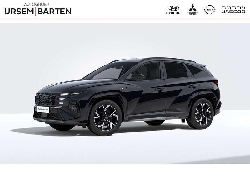 Zwart Nieuw 2025 Hyundai Tucson N Line SUV | € 42.995 - Afbeelding 1/4