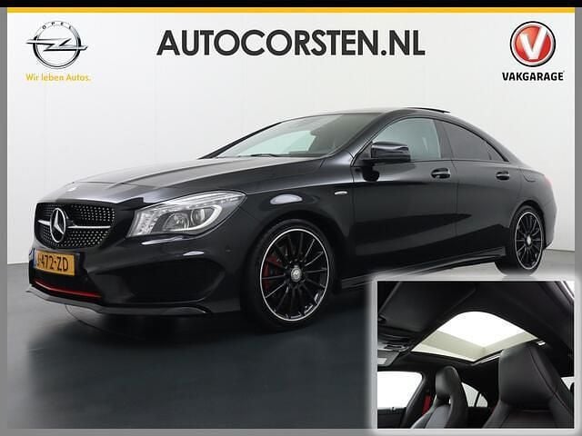 Zwart Gebruikt 2015 Mercedes CLA250 Ambition Sedan | € 16.895 (Eerlijke prijs) - Afbeelding 1/4