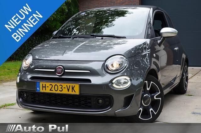 Grijs Gebruikt 2020 Fiat 500 Rockstar Cabriolet | € 14.900 (Iets duurder) - Afbeelding 1/4