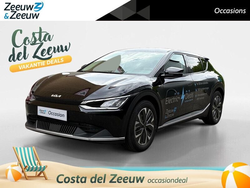 Zwart Gebruikt 2024 Kia EV6 Light SUV | € 36.445 (Super prijs) - Afbeelding 1/4