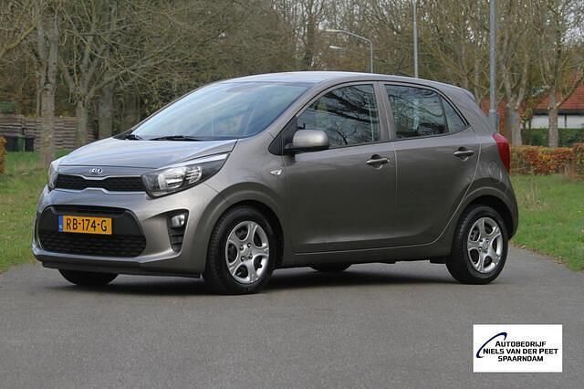 Grijs Gebruikt 2017 Kia Picanto Hatchback | € 7.995 (Eerlijke prijs) - Afbeelding 1/4