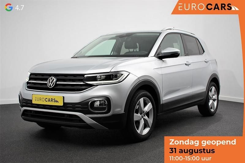 Zilver, metallic lak Gebruikt 2021 VW T-Cross Style SUV | € 21.440 (Eerlijke prijs) - Afbeelding 1/4