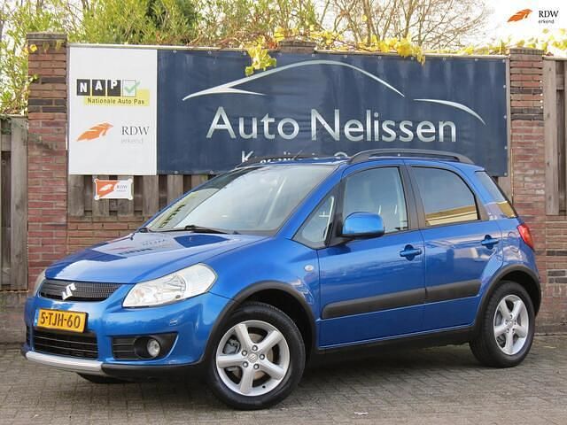 Blauw (metallic) Gebruikt 2007 Suzuki SX4 Exclusive MPV | € 4.950 (Iets duurder) - Afbeelding 1/4