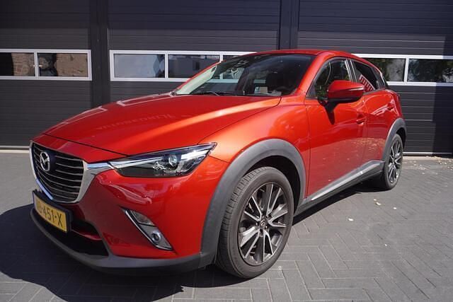 Rood Gebruikt 2017 Mazda CX-3 SUV | € 18.500 (Eerlijke prijs) - Afbeelding 1/4