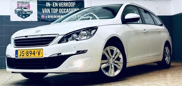 Wit Gebruikt 2016 Peugeot 308 Active Stationwagen | € 6.999 (Super prijs) - Afbeelding 1/4