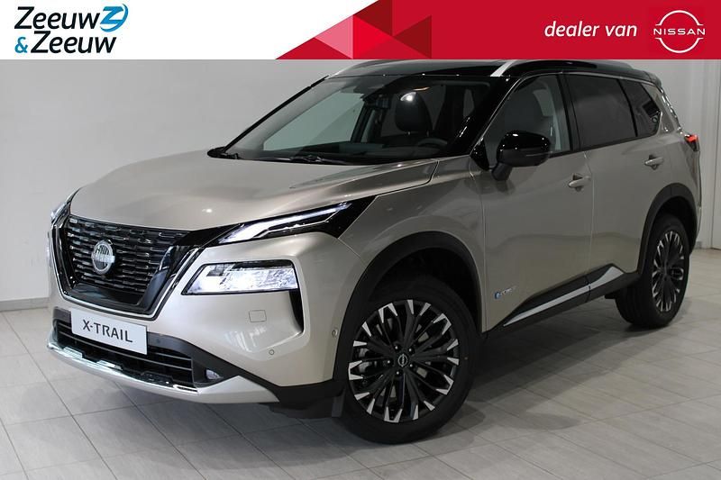 Champagne silver Nieuw 2025 Nissan X-Trail Tekna+ SUV | € 53.870 (Eerlijke prijs) - Afbeelding 1/4
