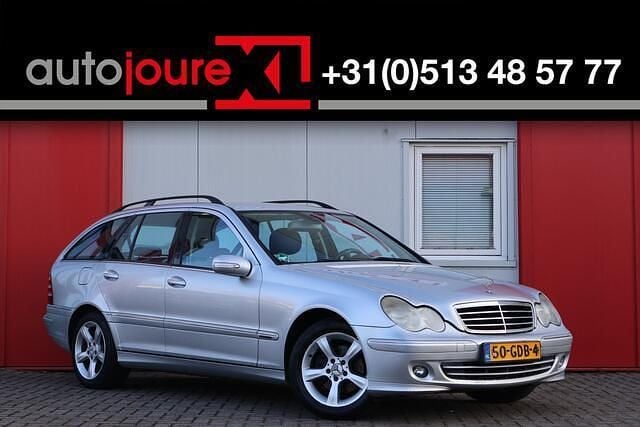 Grijs Occasion 2008 Mercedes C200 Avantgarde Stationwagen | € 3.995 (Goede deal) - Afbeelding 1/4