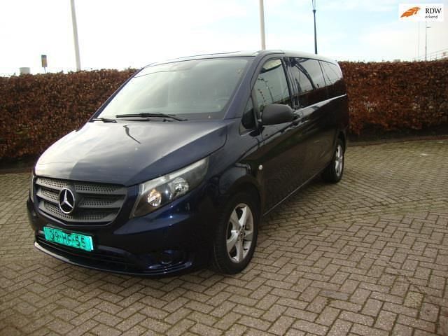 Blauw Occasion 2020 Mercedes Vito Van | € 16.950 (Super prijs) - Afbeelding 1/4