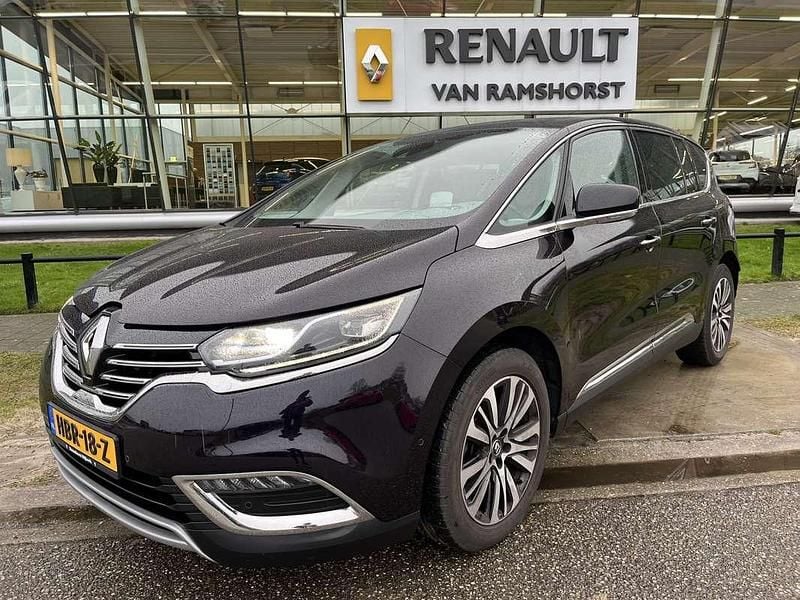 Zwart (metallic) Gebruikt 2016 Renault Espace Initiale Paris MPV | € 15.950 (Eerlijke prijs) - Afbeelding 1/4