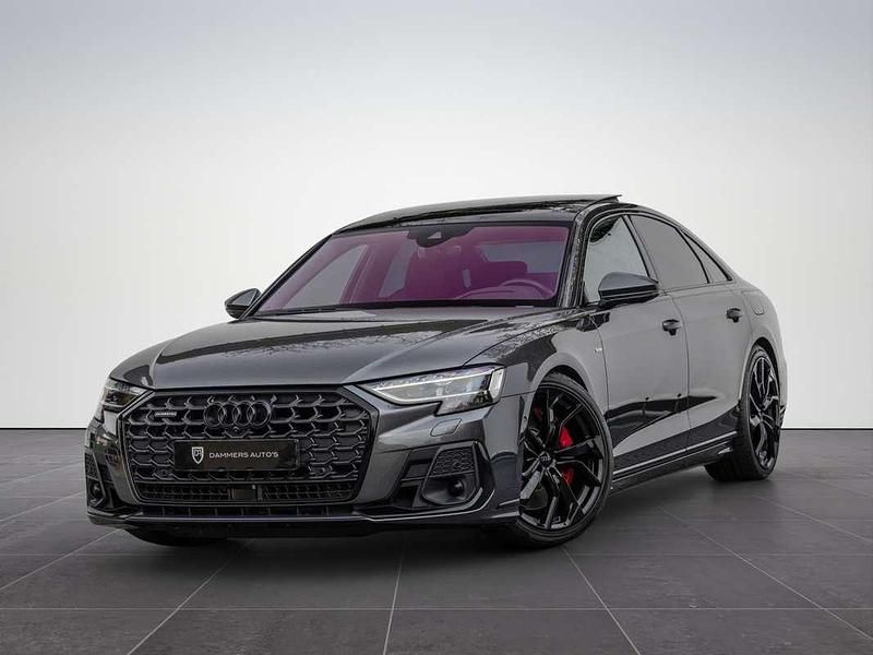 Grijs Gebruikt 2022 Audi A8 S-Line Sedan | € 71.900 - Afbeelding 1/4