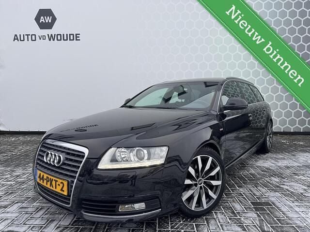 Zwart Occasion 2011 Audi A6 S-Line Stationwagen | € 6.950 (Iets duurder) - Afbeelding 1/4