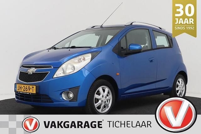Blauw Gebruikt 2010 Chevrolet Spark LT Hatchback | € 2.399 (Goede deal) - Afbeelding 1/3