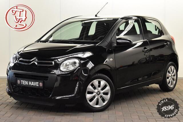 Zwart Gebruikt 2020 Citroën C1 Feel Hatchback | € 10.950 (Eerlijke prijs) - Afbeelding 1/4