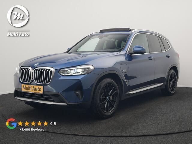Blauw Occasion 2021 BMW X3 Comfort Edition SUV | € 36.440 (Super prijs) - Afbeelding 1/3