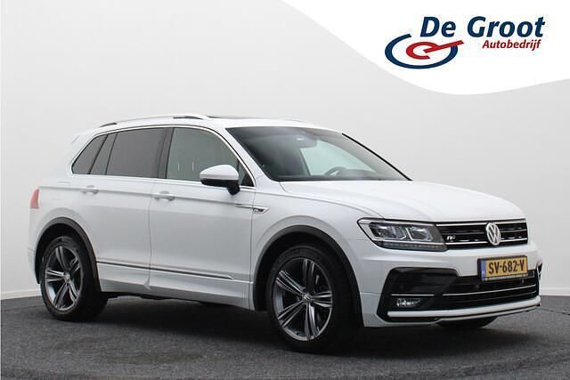 Wit Gebruikt 2018 VW Tiguan Comfortline SUV | € 18.950 (Eerlijke prijs) - Afbeelding 1/4