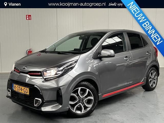 Grijs Gebruikt 2020 Kia Picanto GT-Line Hatchback | € 11.950 (Goede deal) - Afbeelding 1/4