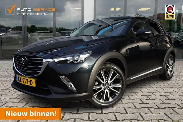 Zwart Gebruikt 2016 Mazda CX-3 SUV | € 17.900 (Eerlijke prijs) - Afbeelding 1/4
