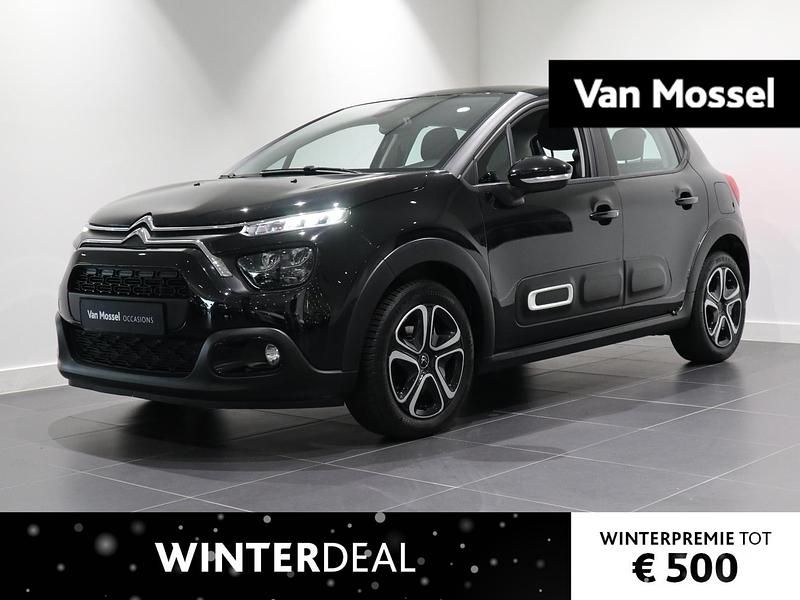 Zwart Occasion 2022 Citroën C3 Feel Hatchback | € 11.935 (Eerlijke prijs) - Afbeelding 1/4