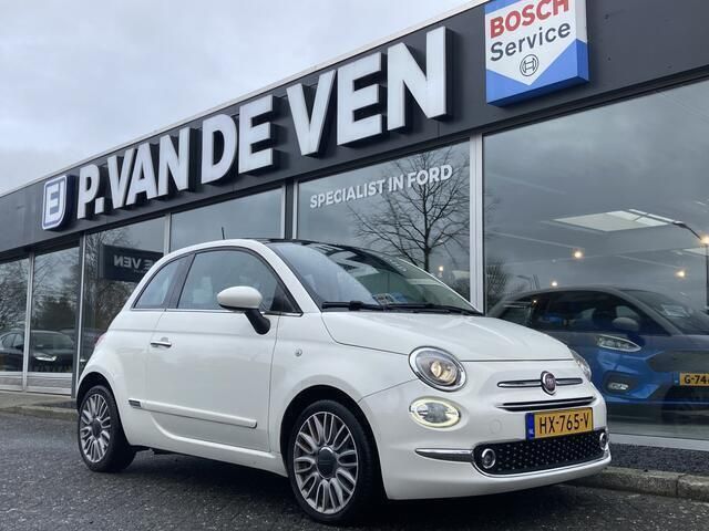Wit, metallic lak Gebruikt 2016 Fiat 500 Lounge Hatchback | € 7.950 (Eerlijke prijs) - Afbeelding 1/4