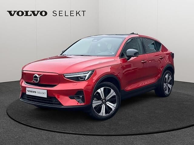 Rood Gebruikt 2023 Volvo EC40 Ultimate SUV | € 33.900 - Afbeelding 1/4