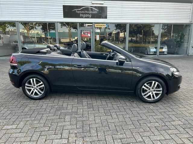 Zwart, metallic lak Gebruikt 2012 VW Golf Cabriolet Cabriolet | € 11.950 (Duur) - Afbeelding 1/4