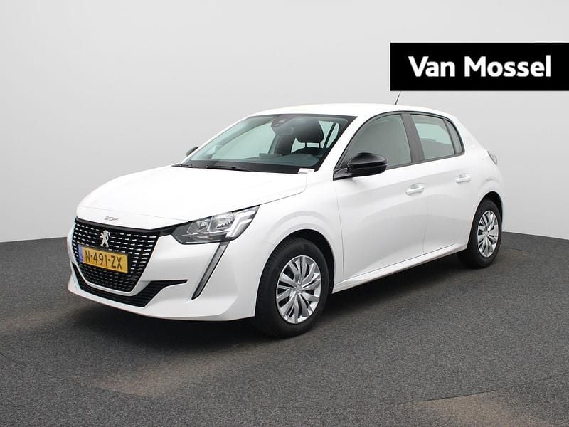 Wit Gebruikt 2022 Peugeot 208 Active Hatchback | € 15.440 (Eerlijke prijs) - Afbeelding 1/4