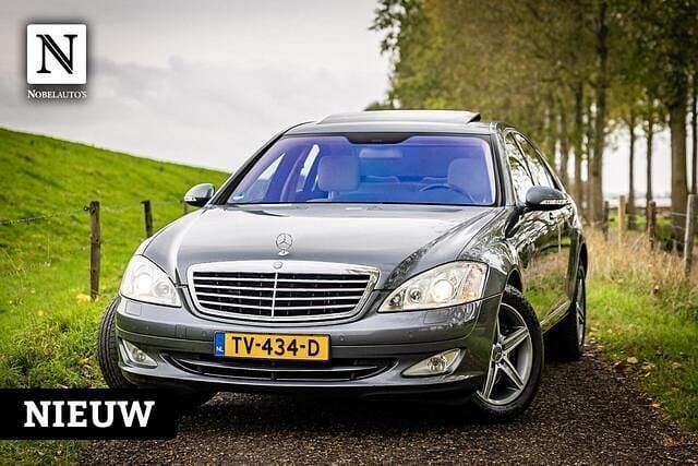 Grijs Gebruikt 2008 Mercedes S450 Sedan | € 16.940 - Afbeelding 1/4
