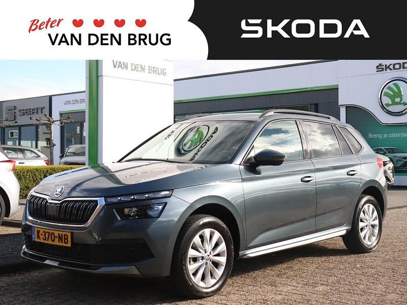 Grijs Gebruikt 2021 Skoda Kamiq Style SUV | € 19.400 (Goede deal) - Afbeelding 1/4
