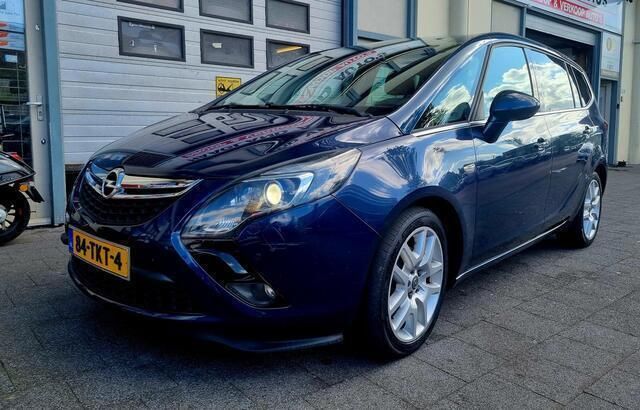 Blauw Gebruikt 2012 Opel Zafira Tourer Cosmo MPV | € 4.995 (Eerlijke prijs) - Afbeelding 1/4