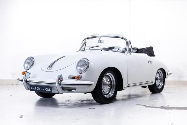 Wit Occasion 1960 Porsche 356 Cabriolet | € 124.500 - Afbeelding 1/4